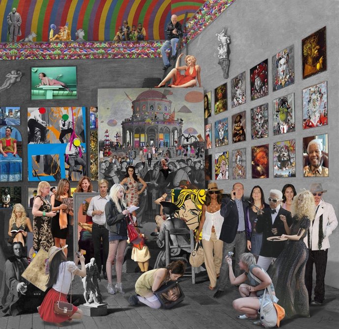 Cuadro de Lluis Barba 'Study of the painter Pierre Subleyras' 2011