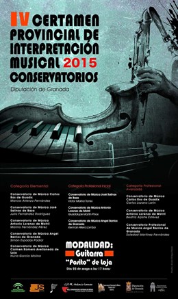 Certamen musical organizado por la Diputación de Granada