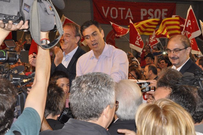 El mitin del PSOE ha tenido lugar en el Auditorio