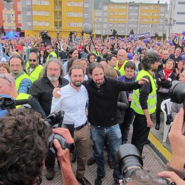 Pablo Iglesias en Asturias