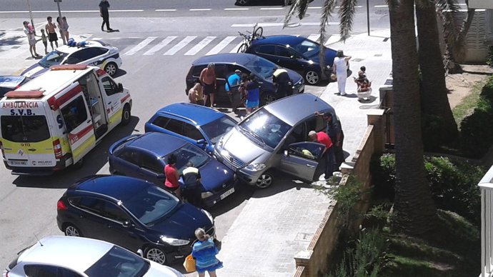 Accidente en El Perellonet