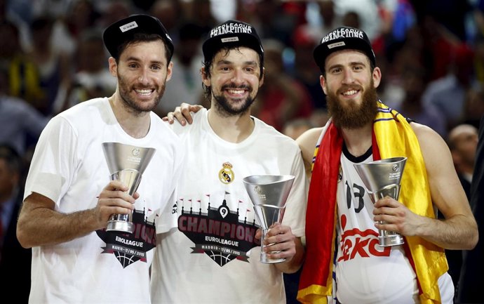 Real Madrid Rudy Fernández Llull Sergio Rodríguez Euroliga