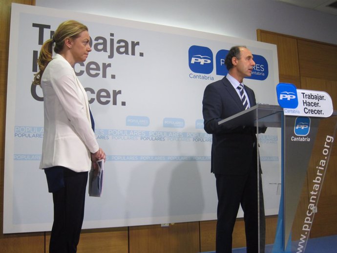 Ignacio Diego y Cristina Mazas presentan las propuestas en materia fiscal del PP