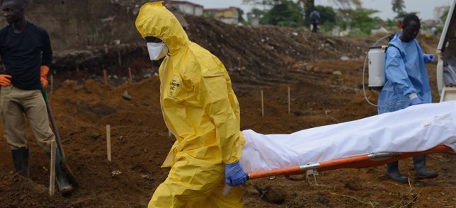 Patrulla de enterramiento en Sierra Leona por el ébola