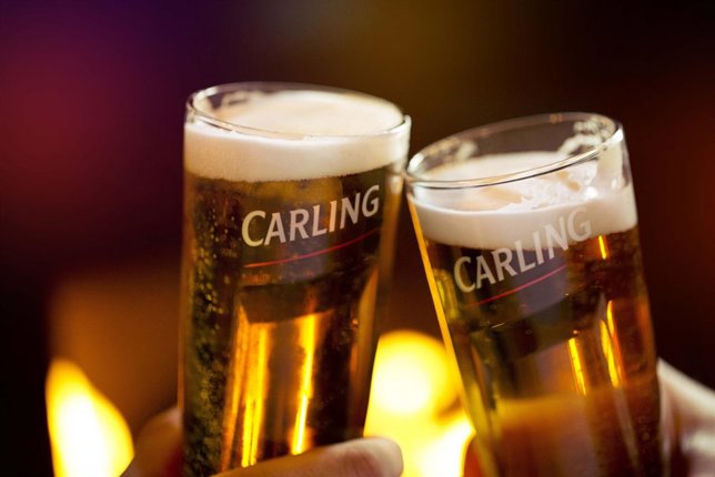 Cerveza Carling de Molson Coors distribuida por Damm