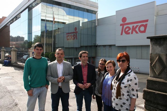 Casares en la visita