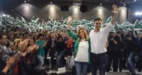 Sánchez y Díaz, juntos en Alcalá de Guadaíra por única vez en campaña