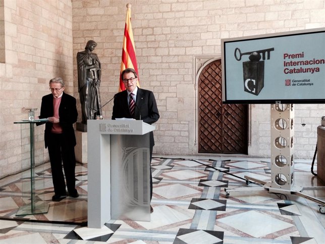 X. Rubert de Ventós y Artur Mas