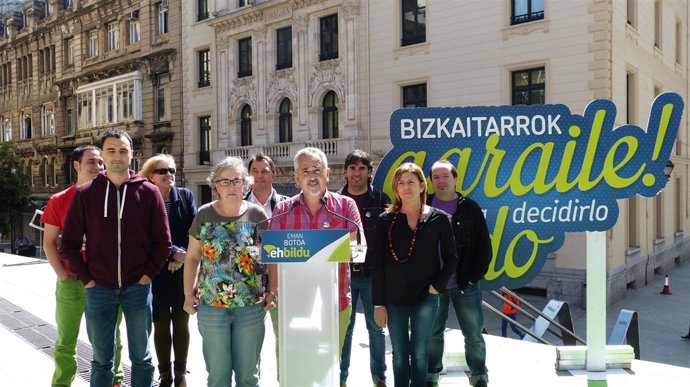 Josu Unanue, candidato de EH Bildu en Bizkaia