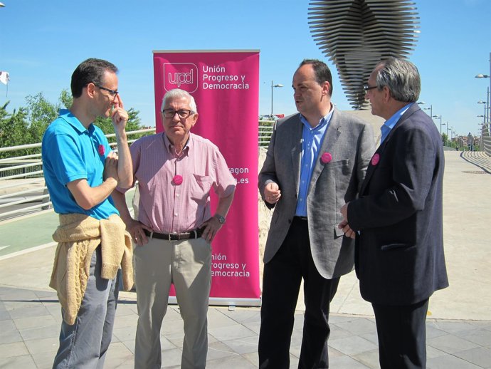 El candidato a la Alcaldía de Zaragoza, Jesús López