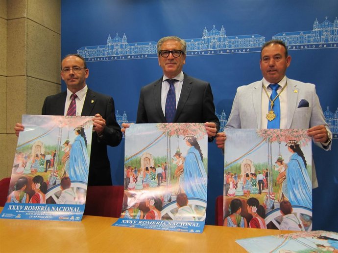 Pineda (centro), entre Martín y Jiménez, con el cartel