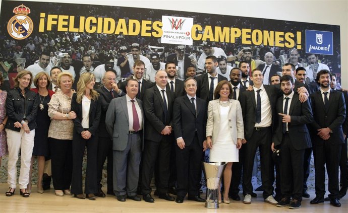 Ana Botella, Real Madrid de Baloncesto  Ayuntamiento de Madrid 