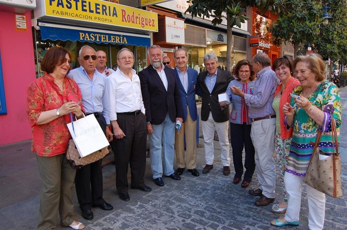 Ramos con comerciantes