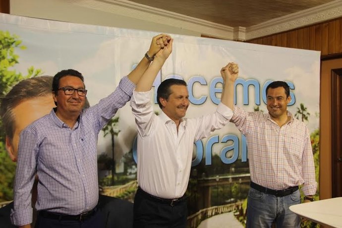 El presidente del PP andaluz, Juanma Moreno.