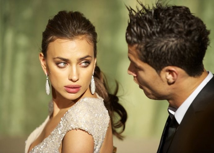   Model Irina Shayk And Real Madrid Player Cristiano