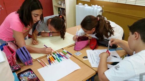 Taller de aula  'Pido pacto para los derechos de la Infancia'