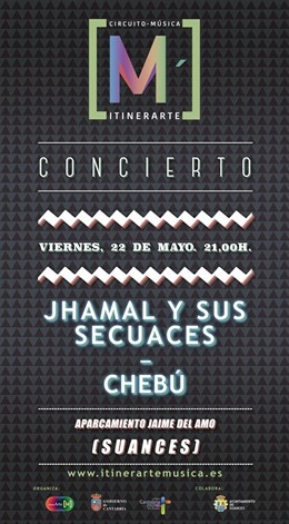 Cartel del concierto