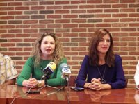 Mónica Lorente respalda a Ferrando en Orihuela y carga contra Císcar