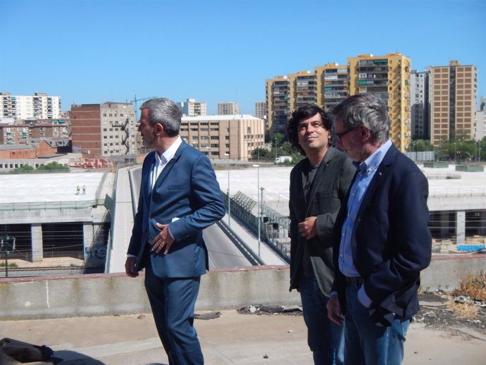 Jaume Collboni, Daniel Mòdol, Joaquim Mestre (PSC)