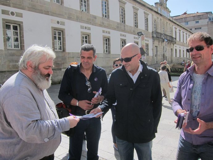 Elpidio Silva en Vigo