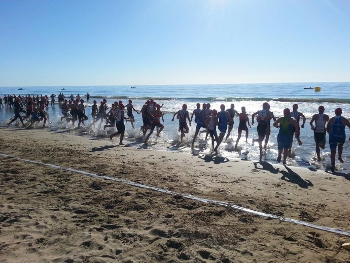 Campeonato de España de Triatlón por Relevos en Marina d'Or