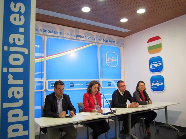 Gamarra presenta propuestas para el centro de Logroño