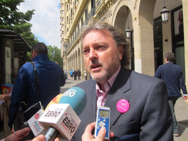 El candidato de UPyD a la Presicencia de Aragón, José Luis Lajara.