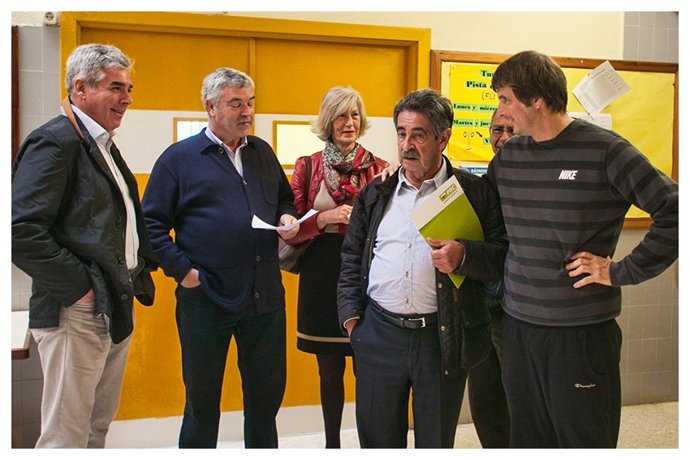 Revilla en el Colegio Sardinero