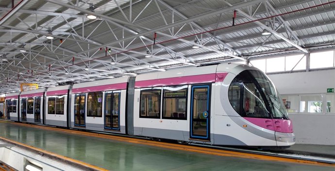 CAF, tranvía suministrado a Birminghan