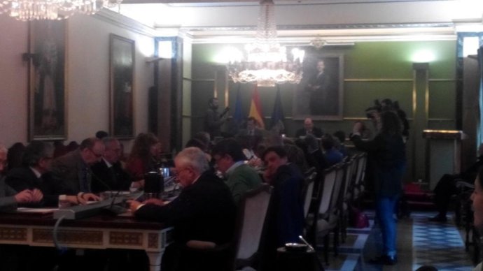 Pleno del Ayuntamiento de Oviedo.