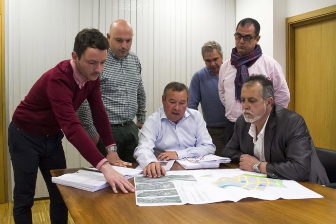 Trabajos para el plan parcial de suelo industrial