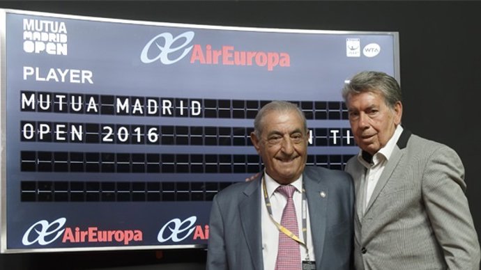 Juan José Hidalgo y Manolo Santana