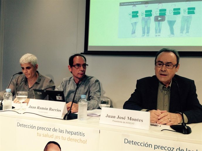 Montse Pineda, Juan Ramón Barrios y Juan José Montes