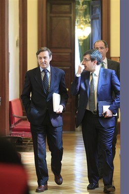 Rafael Hernando y José Luis Ayllón