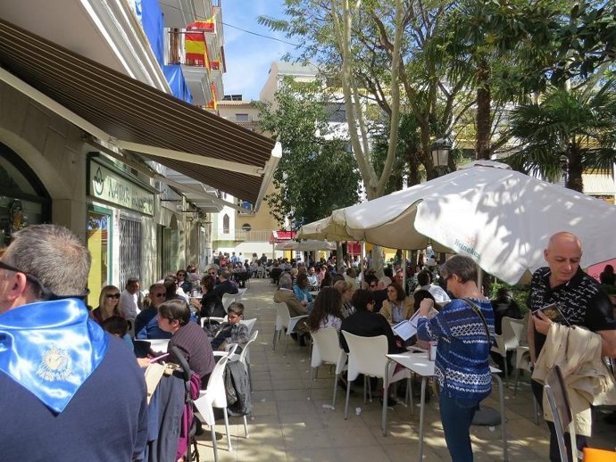 Turistas en la Semana Santa de Lorca