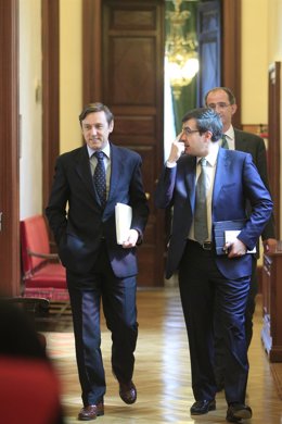 Rafael Hernando y José Luis Ayllón