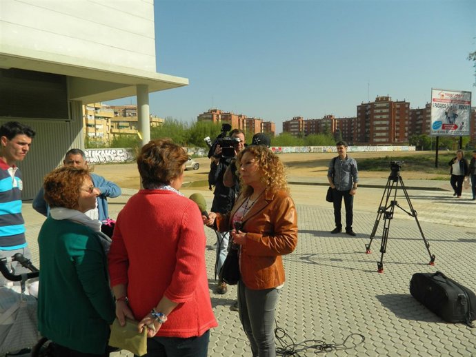 Távora en el barrio del Juncal