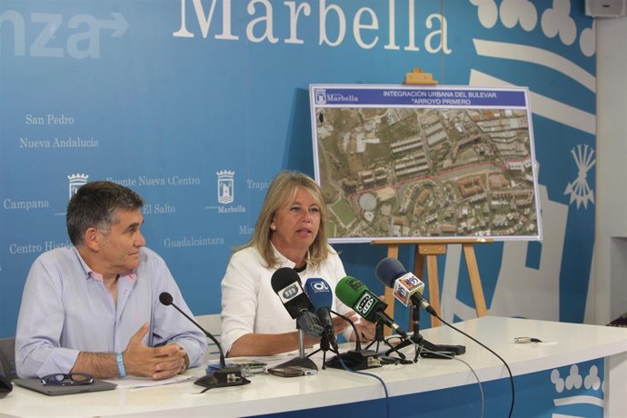 Alcaldesa angeles muñoz marbella presenta proyecto bulevar arroyo primero 