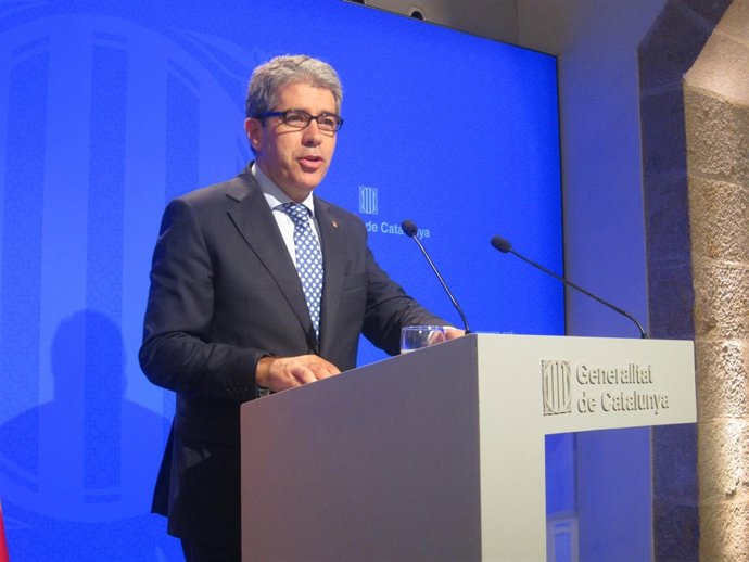 El portavoz del Govern Francesc Homs