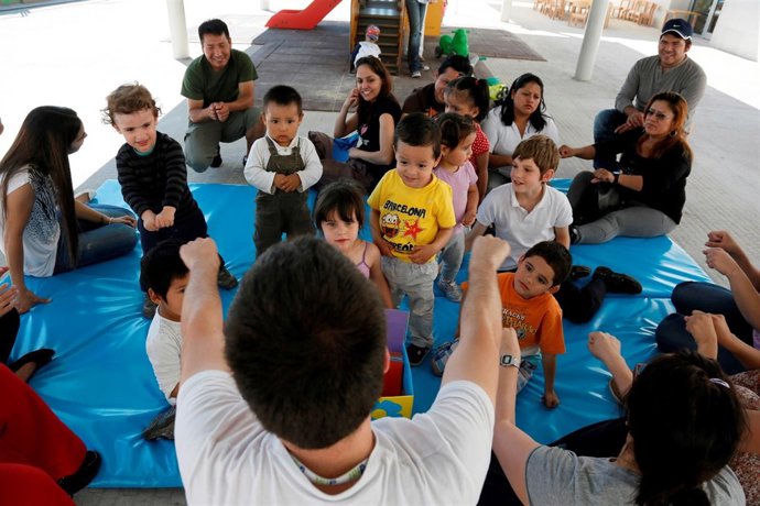 Actividades familiares de casos en riesgo de exclusión social en el centro infan