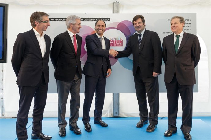 Presentación de las obras de Santander Coated Solutions 