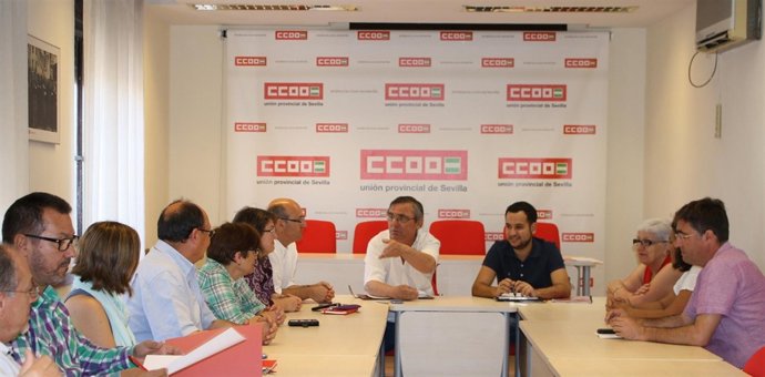 Reunión con CCOO.