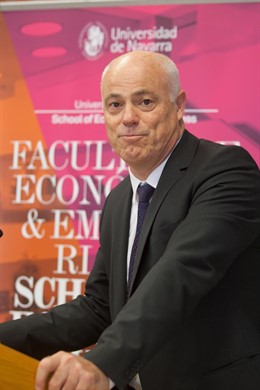 José Manuel Campa, en la Universidad de Navarra.