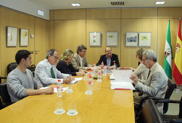 Comisión paritaria en el Centro José Guerrero