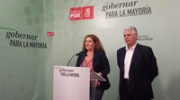 El PSOE resalta que es el único que se presenta sin "un solo cunero, como sí hacen PP e IU"