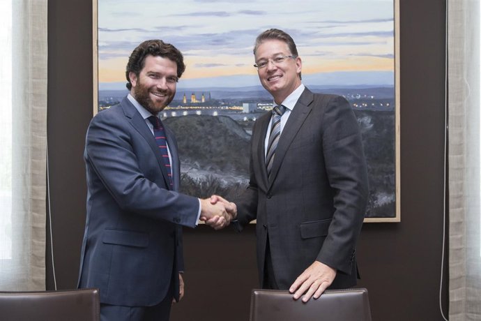 El presidente de Hiberus y el director general de Amadeus España.