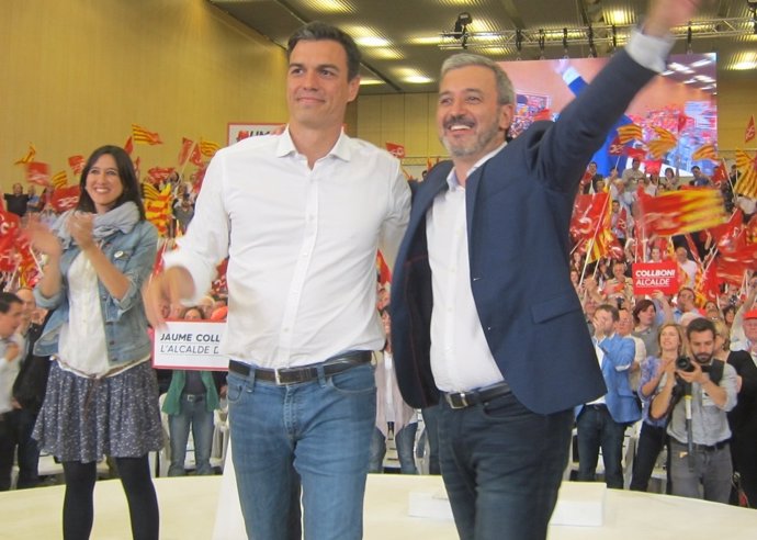 Pedro Sánchez y Jaume Collboni
