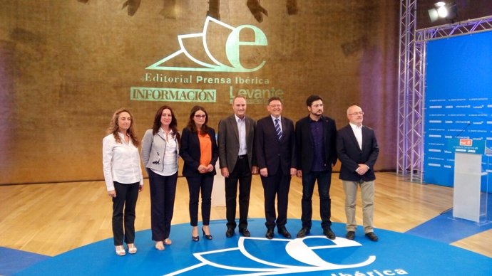 Debate de los candidatos a la Presidencia de la Generalitat en Levante TV
