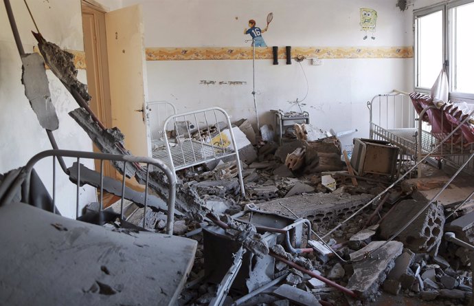 Un hospital infantil atacado en Benghazi