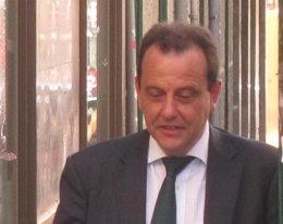 Fiscal Pedro Horrach, llegando a los Juzgados de Palma